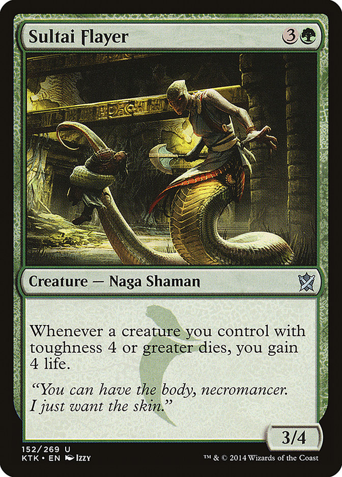 Sultai Flayer [Khans of Tarkir] Magic: The Gathering