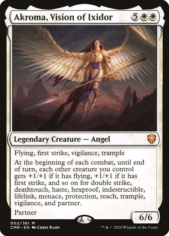 Akroma, Vision of Ixidor [Commander Legends] Magic: The Gathering