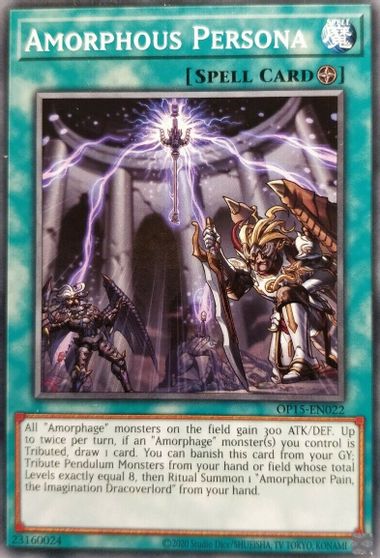 Amorphous Persona [OP15-EN022] Common Yu-Gi-Oh!