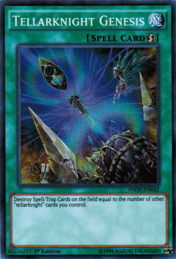 Tellarknight Genesis [INOV-EN062] Super Rare Yu-Gi-Oh!