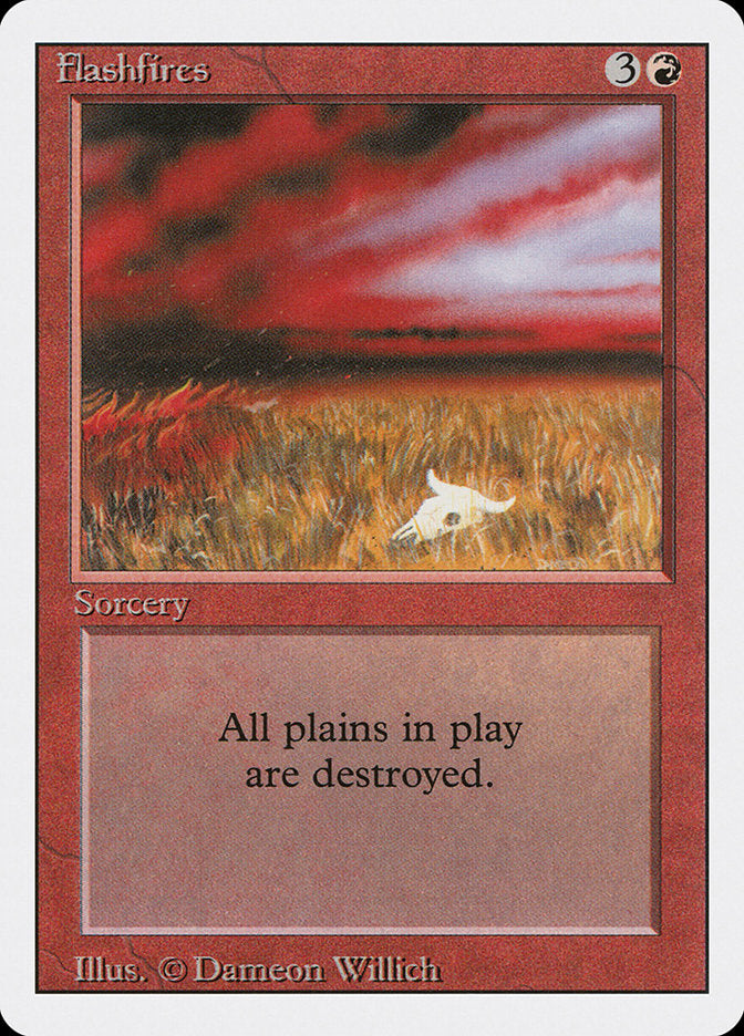 Flashfires [Revised Edition] Magic: The Gathering