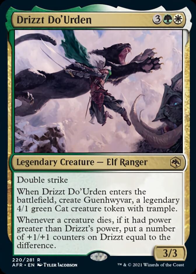 Drizzt Do'Urden [Dungeons & Dragons: Adventures in the Forgotten Realms] Magic: The Gathering