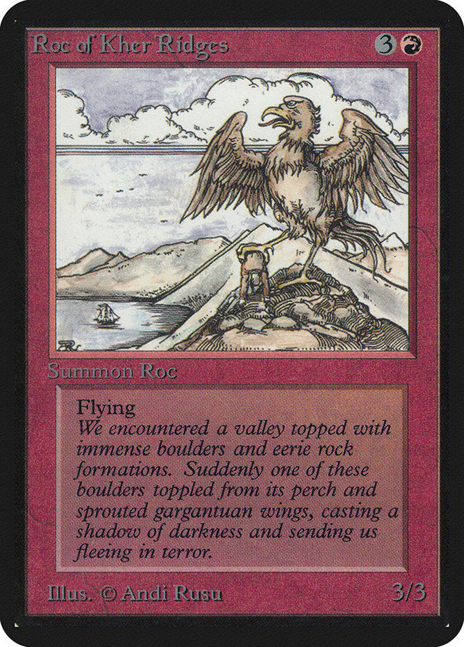 Roc of Kher Ridges [Alpha Edition] Magic: The Gathering