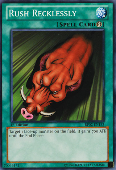Rush Recklessly [BP02-EN133] Common Yu-Gi-Oh!