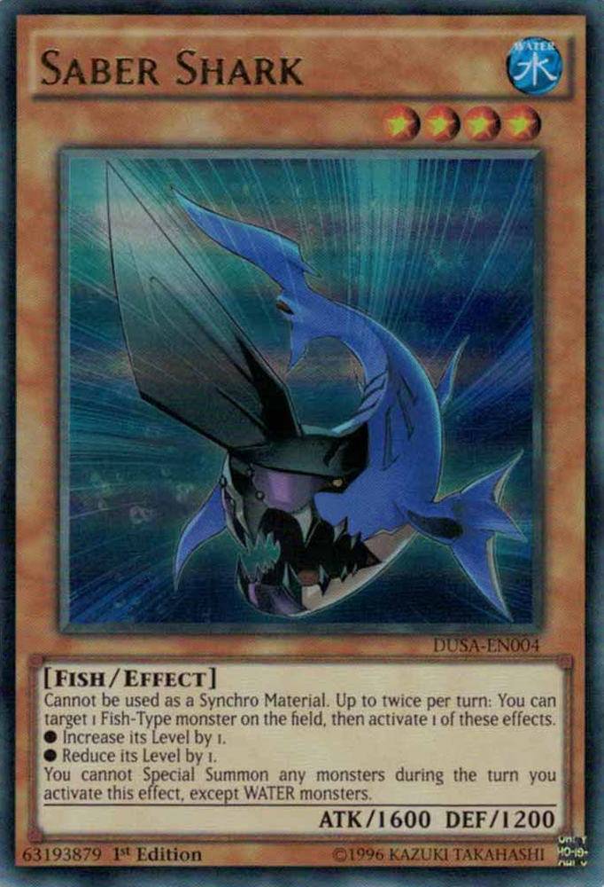 Saber Shark [DUSA-EN004] Ultra Rare Yu-Gi-Oh!