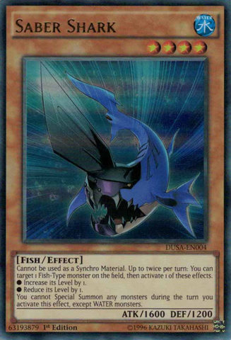 Saber Shark [DUSA-EN004] Ultra Rare Yu-Gi-Oh!