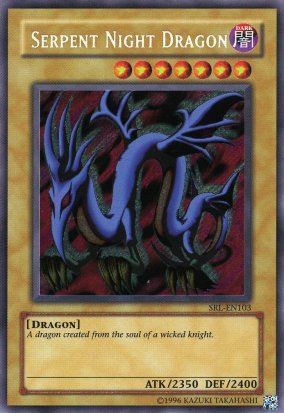 Serpent Night Dragon [SRL-103] Secret Rare Yu-Gi-Oh!