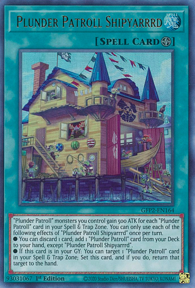 Plunder Patroll Shipyarrrd [GFP2-EN164] Ultra Rare Yu-Gi-Oh!