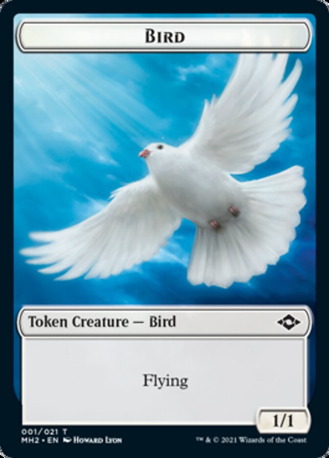 Bird Token [Modern Horizons 2 Tokens] Magic: The Gathering