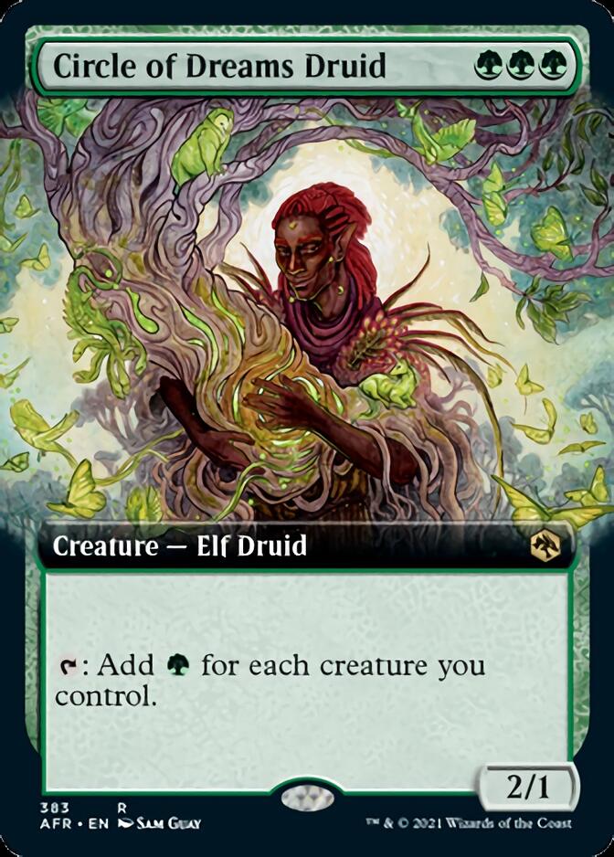 Circle of Dreams Druid (Extended Art) [Dungeons & Dragons: Adventures in the Forgotten Realms] Magic: The Gathering