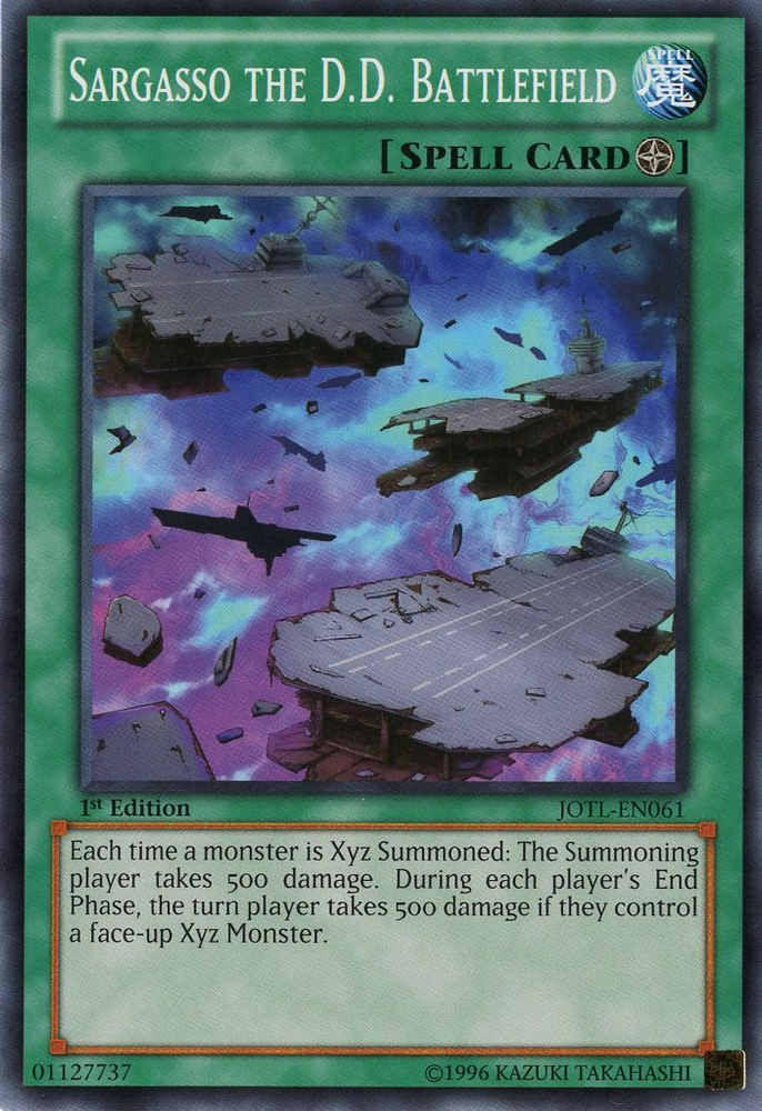 Sargasso the D.D. Battlefield [JOTL-EN061] Common Yu-Gi-Oh!