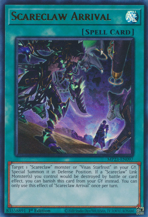 Scareclaw Arrival [MP23-EN097] Ultra Rare Yu-Gi-Oh!