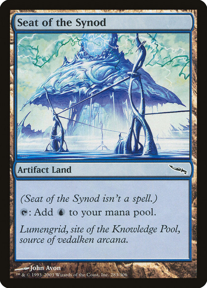 Seat of the Synod [Mirrodin] Magic: The Gathering