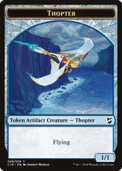 Survivor // Myr (023) Double-Sided Token [Commander 2018 Tokens] Magic: The Gathering