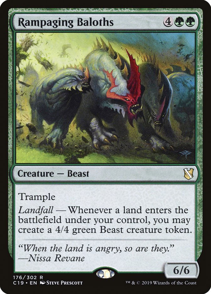 Rampaging Baloths [Commander 2019] Magic: The Gathering