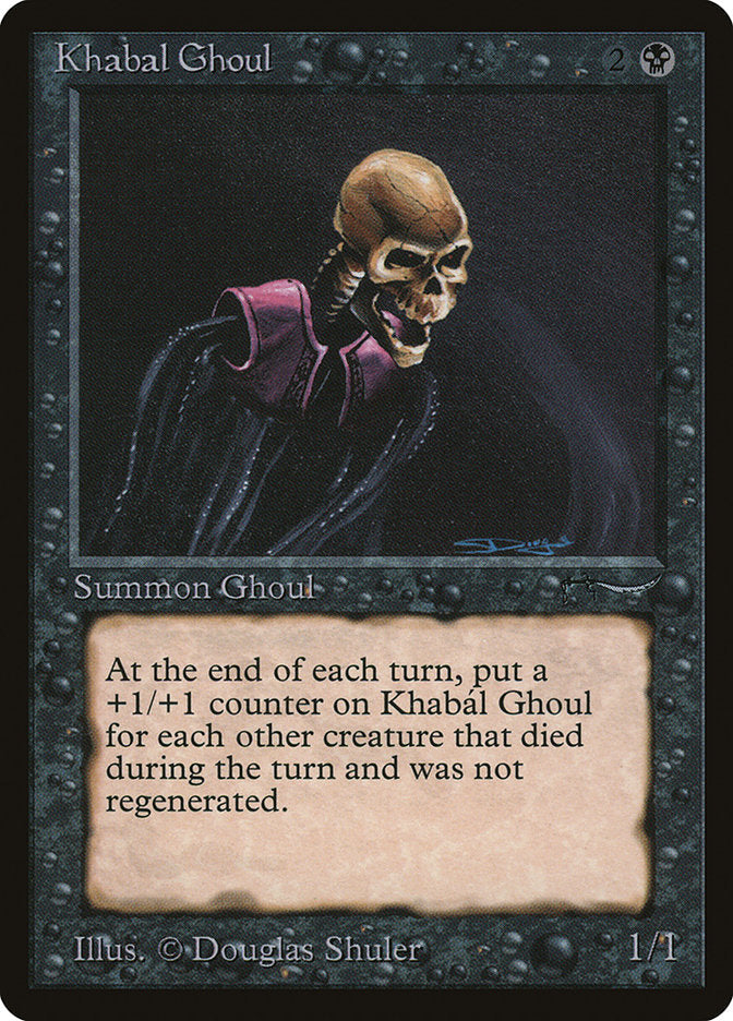 Khabal Ghoul [Arabian Nights] Magic: The Gathering