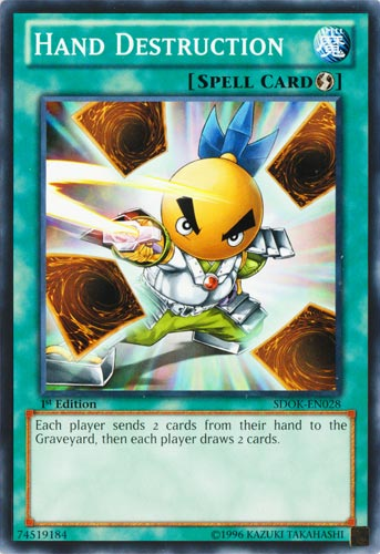Hand Destruction [SDOK-EN028] Common Yu-Gi-Oh!