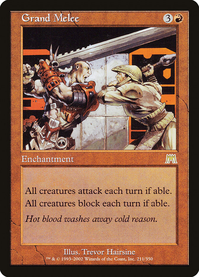 Grand Melee [Onslaught] Magic: The Gathering