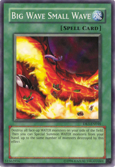 Big Wave Small Wave [DR3-EN046] Common Yu-Gi-Oh!