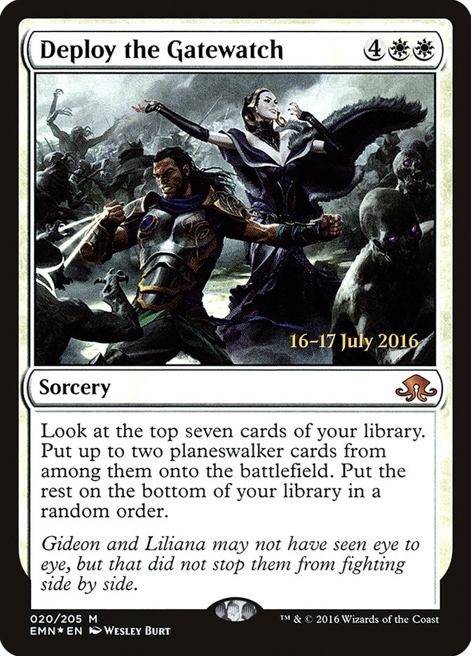Deploy the Gatewatch [Eldritch Moon Prerelease Promos] Magic: The Gathering