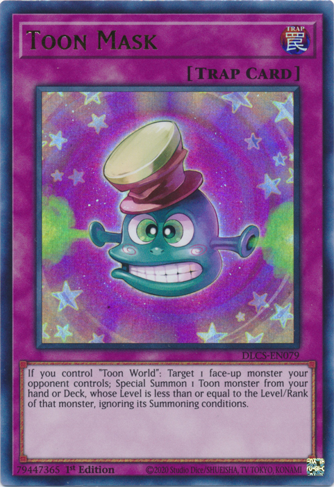 Toon Mask [DLCS-EN079] Ultra Rare Yu-Gi-Oh!