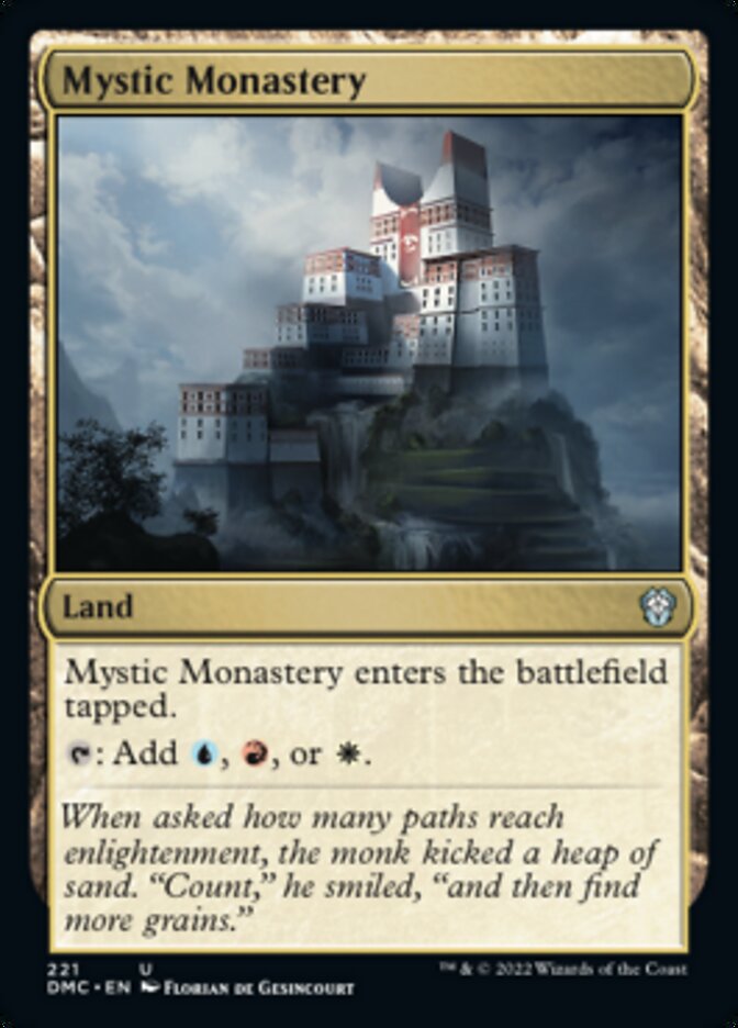 Mystic Monastery [Dominaria United Commander] Magic: The Gathering