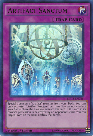 Artifact Sanctum [MP15-EN041] Ultra Rare Yu-Gi-Oh!