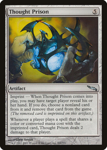Thought Prison [Mirrodin] Magic: The Gathering