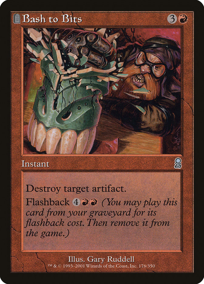 Bash to Bits [Odyssey] Magic: The Gathering