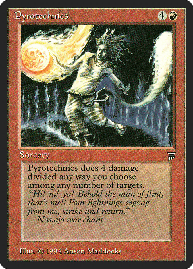 Pyrotechnics [Legends] Magic: The Gathering