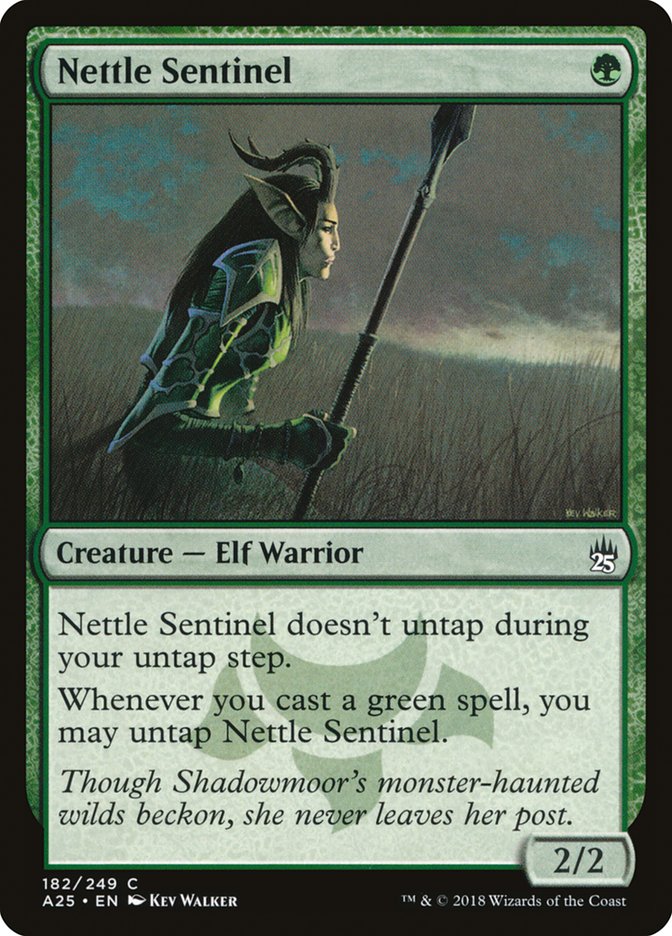 Nettle Sentinel [Masters 25] Magic: The Gathering
