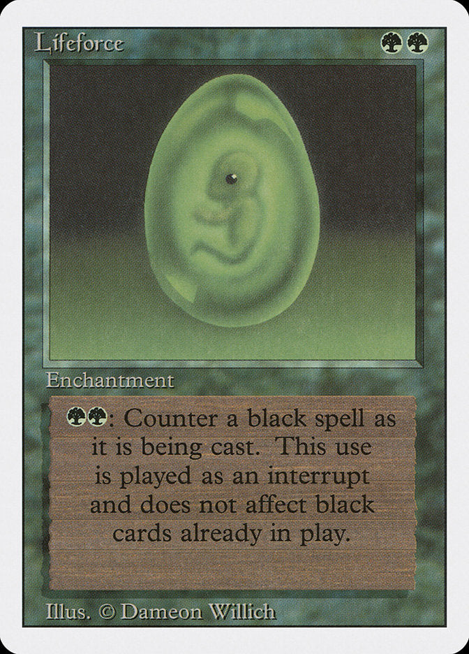 Lifeforce [Revised Edition] Magic: The Gathering