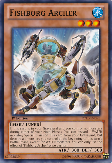 Fishborg Archer [JOTL-EN096] Common Yu-Gi-Oh!