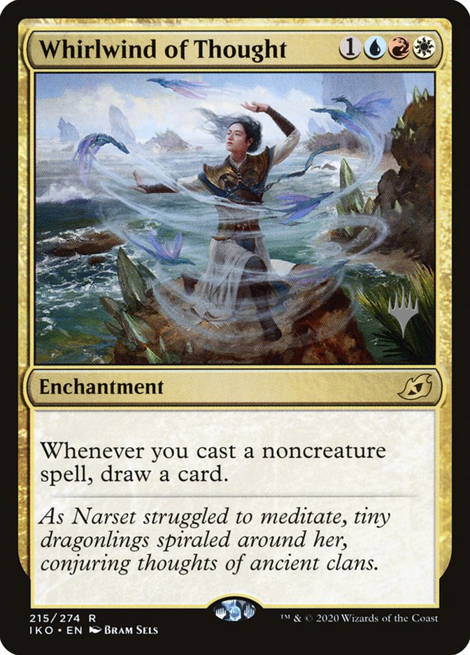 Whirlwind of Thought (Promo Pack) [Ikoria: Lair of Behemoths Promos] Magic: The Gathering