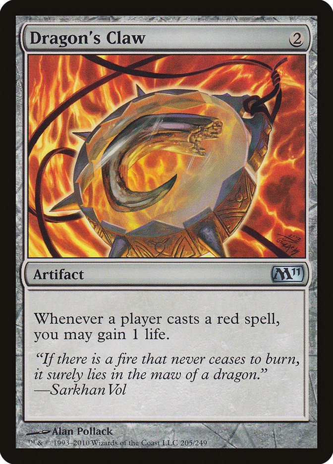 Dragon's Claw [Magic 2011] Magic: The Gathering