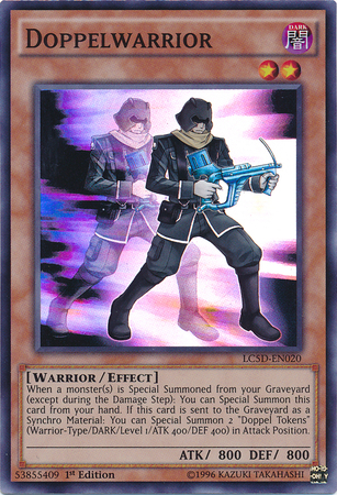 Doppelwarrior [LC5D-EN020] Super Rare Yu-Gi-Oh!