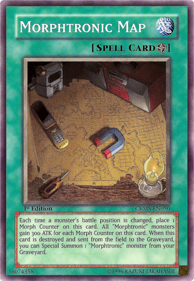 Morphtronic Map [CRMS-EN050] Common Yu-Gi-Oh!