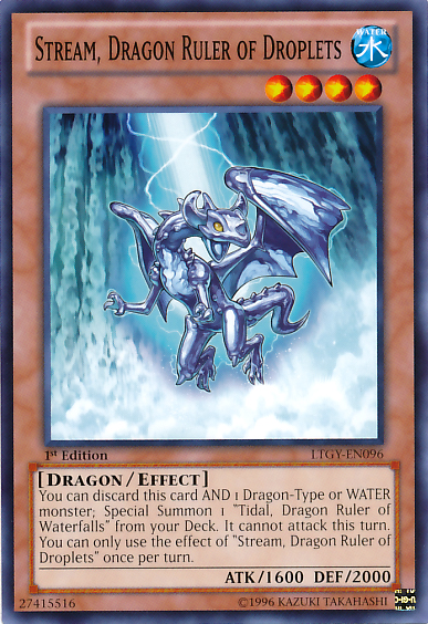 Stream, Dragon Ruler of Droplets [LTGY-EN096] Common Yu-Gi-Oh!