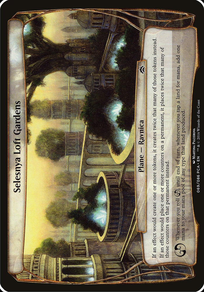 Selesnya Loft Gardens (Planes) [Planechase Anthology Planes] Magic: The Gathering