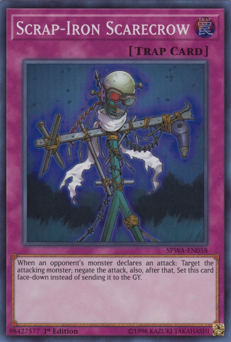 Scrap-Iron Scarecrow [SPWA-EN058] Super Rare Yu-Gi-Oh!