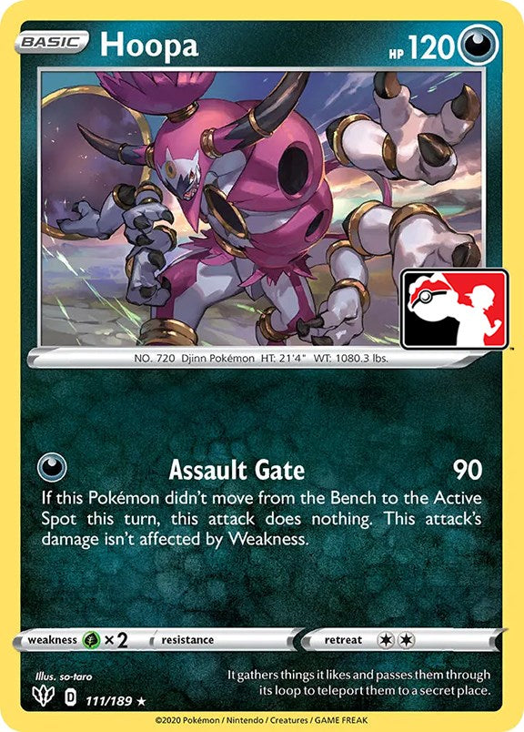 Hoopa (111/189) [Prize Pack Series One] Pokémon