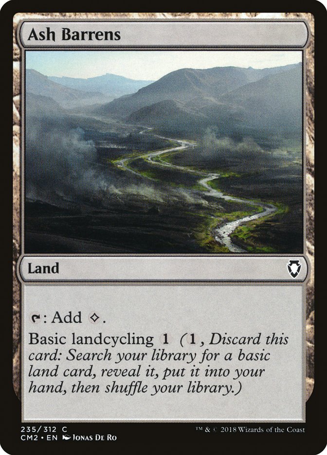 Ash Barrens [Commander Anthology Volume II] Magic: The Gathering