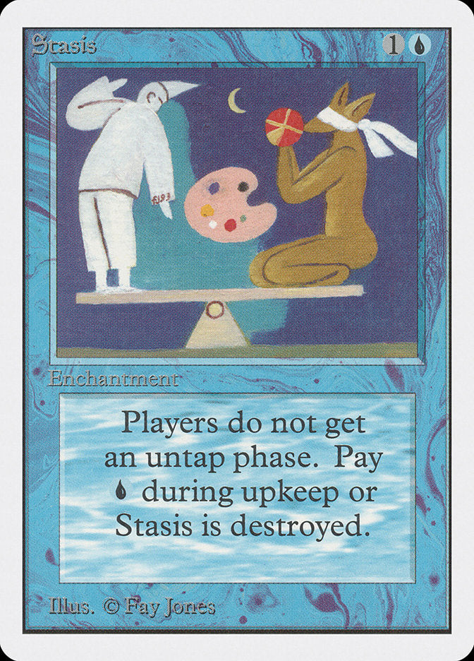 Stasis [Unlimited Edition] Magic: The Gathering