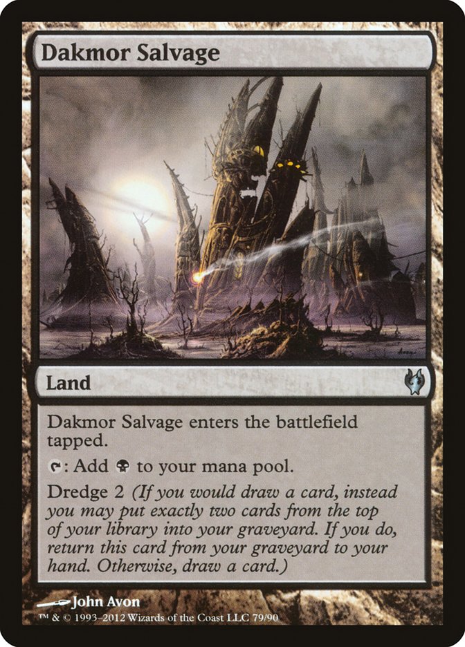 Dakmor Salvage [Duel Decks: Izzet vs. Golgari] Magic: The Gathering