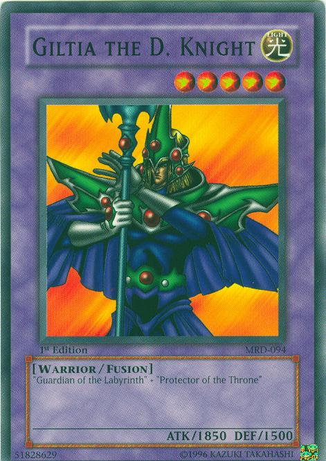 Giltia the D. Knight [MRD-094] Common Yu-Gi-Oh!