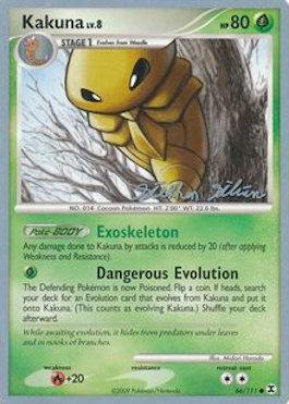 Kakuna LV.8 (66/111) (Luxdrill - Stephen Silvestro) [World Championships 2009] Pokémon