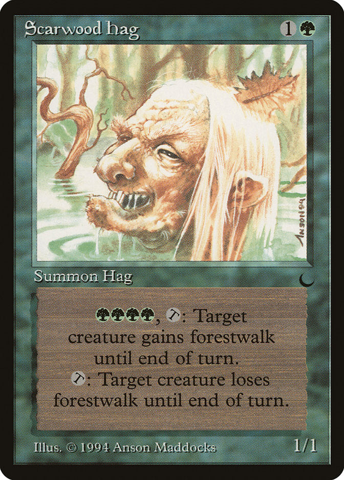 Scarwood Hag [The Dark] Magic: The Gathering