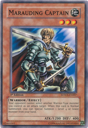 Marauding Captain [SDWS-EN007] Common Yu-Gi-Oh!