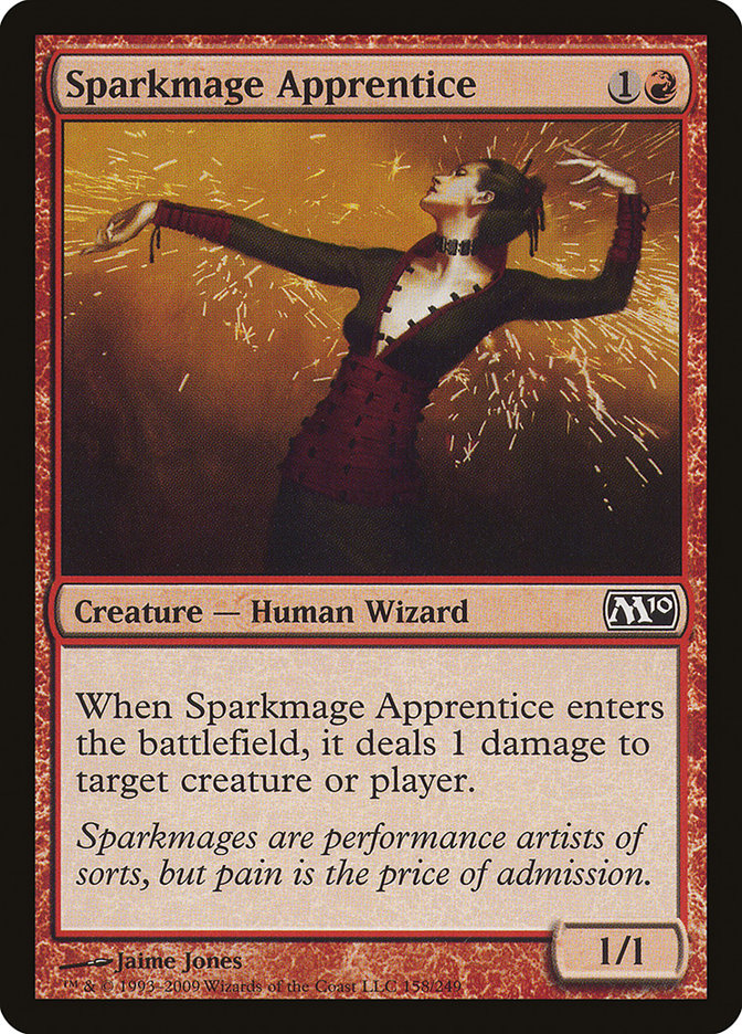 Sparkmage Apprentice [Magic 2010] Magic: The Gathering