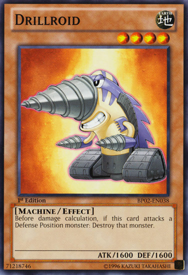 Drillroid [BP02-EN038] Common Yu-Gi-Oh!